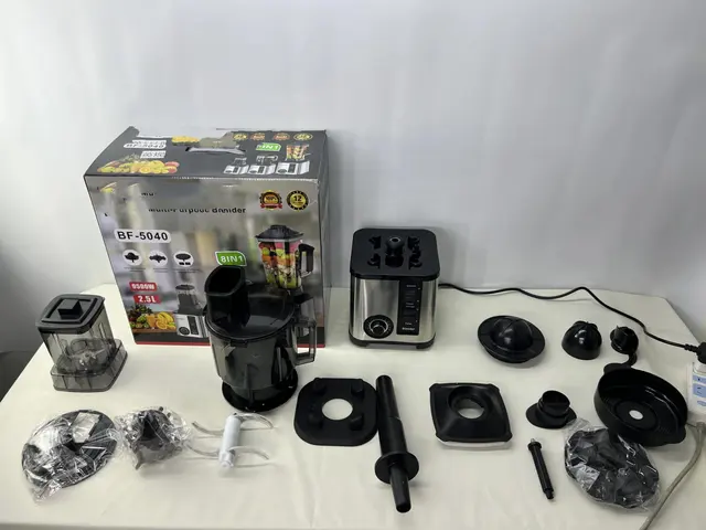 Silver Crest 8-in-1 Electric Food Processor & Blender – view 6