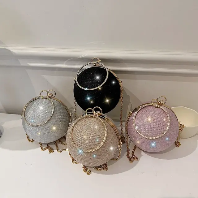 Crystal Clutch Party Purse