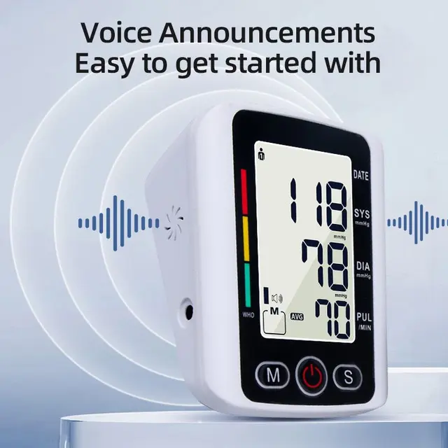 Fully Automatic Digital Blood Pressure Monitor – view 2
