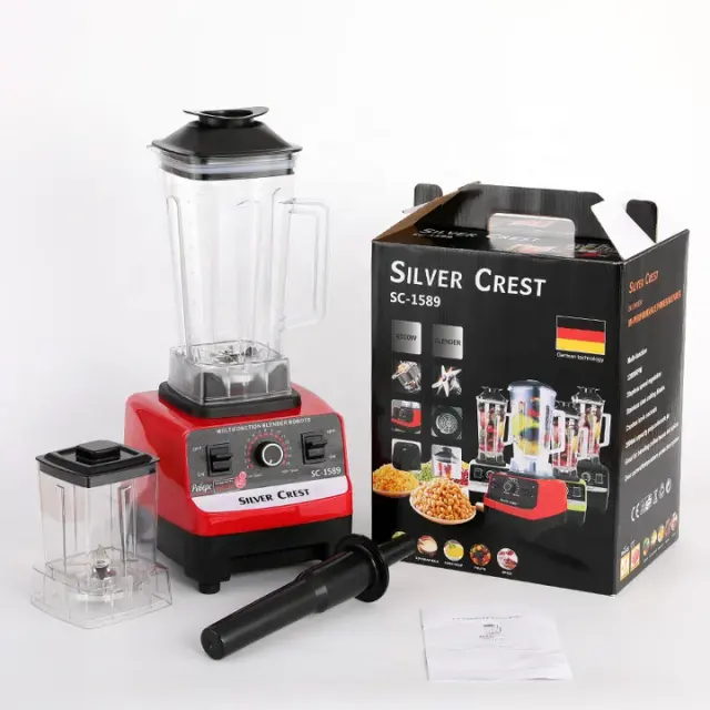 Silver Crest Double-Jug Blender – 2L/3L, 4500W – view 5