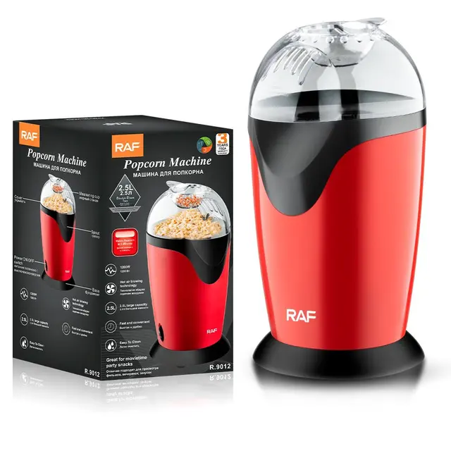RAF Mini Popcorn Machine – Fully Automatic