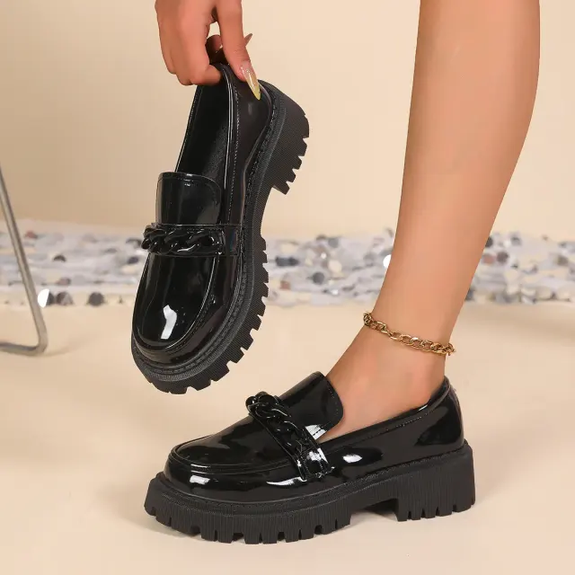 Comfort Heeled Loafers – view 3