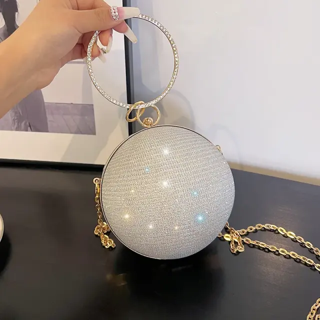 Crystal Clutch Party Purse – view 3