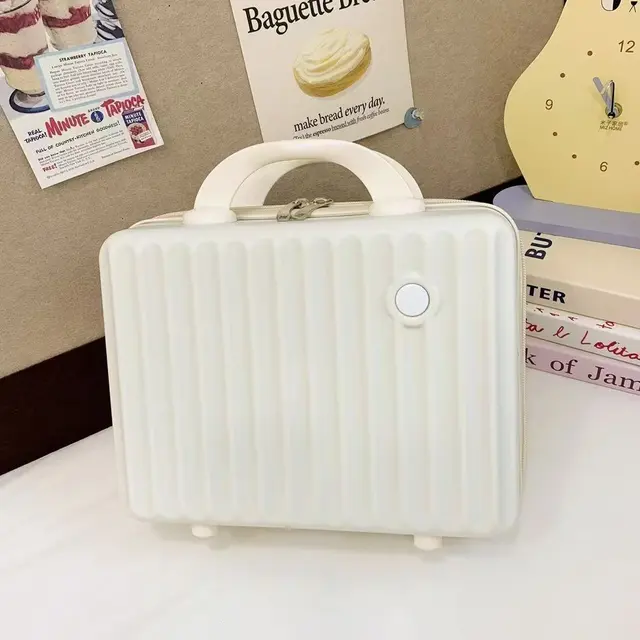 Portable Mini Travel Makeup Case (Hard Shell Ribbed Design) – view 8