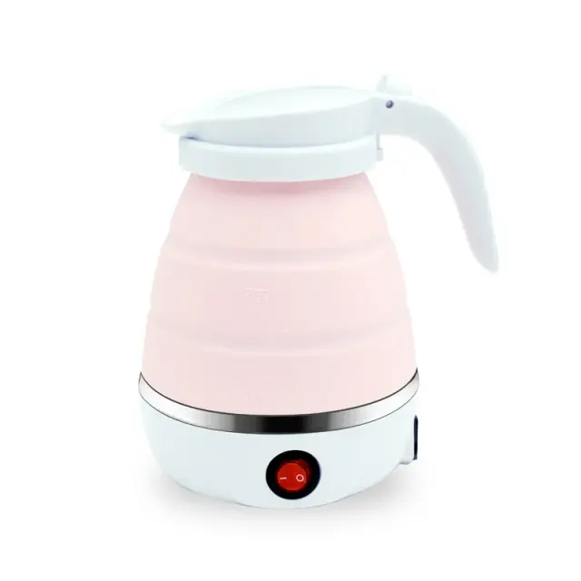 Mini Folding Silicone 0.6L Thermal Insulated Electric Kettle – view 2