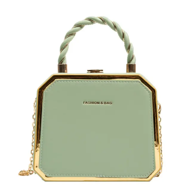 Mini Leather-Look Shoulder Handbag – view 5