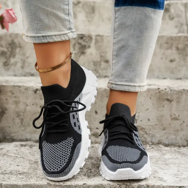 Women's Lightweight Platform Sneakers – view 2