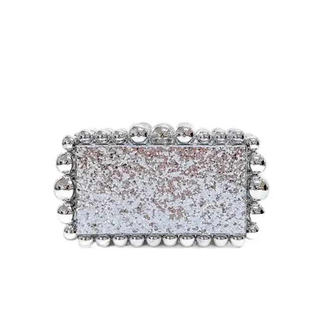 Marbled Acrylic Clutch Purse – view 5