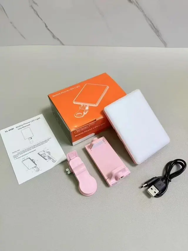 Clip-On Rechargeable LED Phone Fill Light – view 3