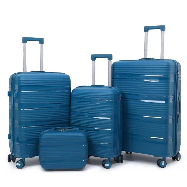 4-Piece Travel Luggage Set – 13/20/24/28 Inch