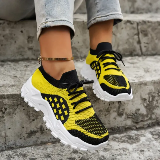 Women's Lightweight Platform Sneakers – view 3