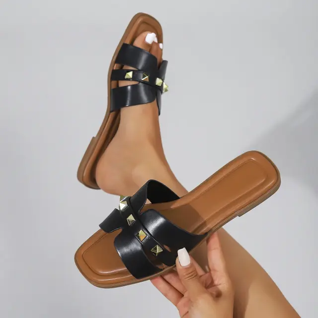 Women's H-Strap Slides – view 3