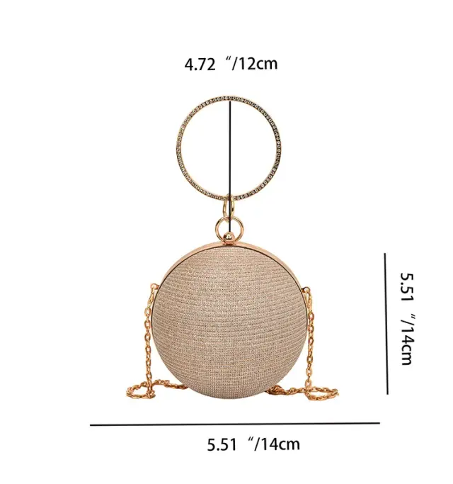 Crystal Clutch Party Purse – view 6