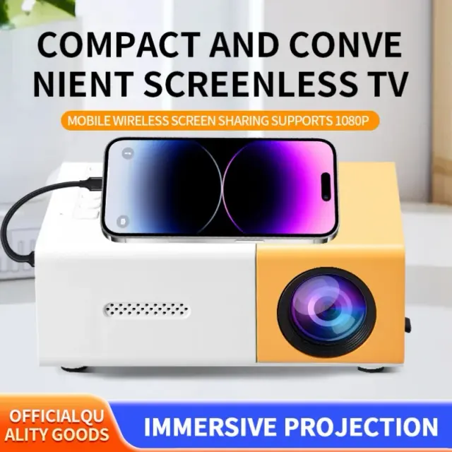 Home Office Mini Projector – view 2