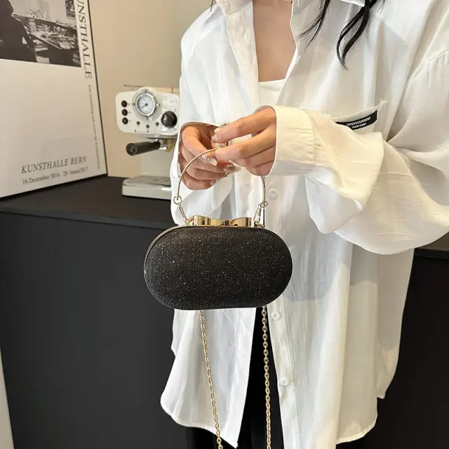 Round Ball Evening Bag with Chain – view 2