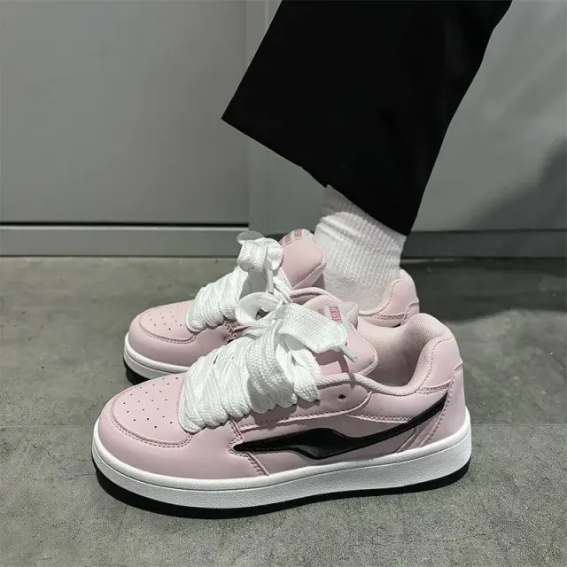 Retro Lightning-Sole Skate Sneakers – view 5