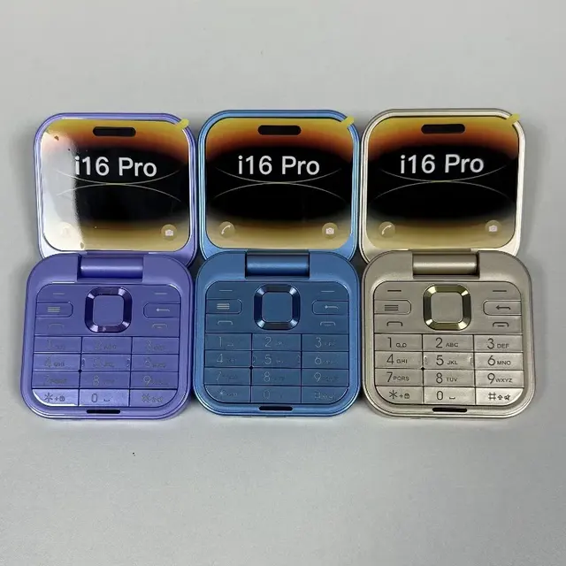 i16 Pro Mini Flip Phone – view 2