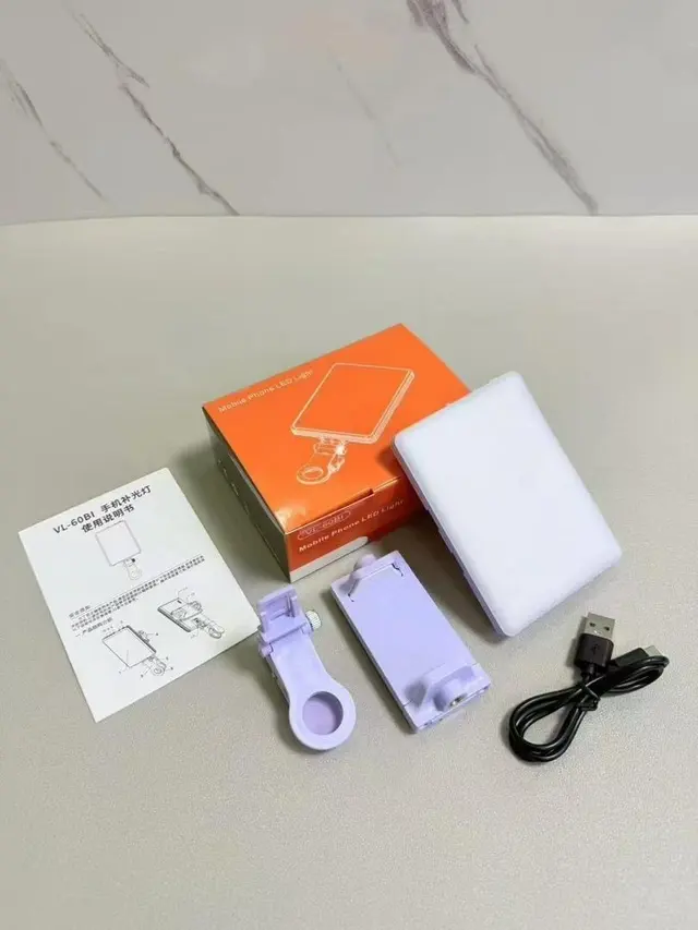 Clip-On Rechargeable LED Phone Fill Light – view 4
