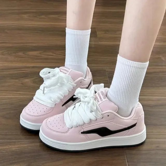 Retro Lightning-Sole Skate Sneakers – view 3