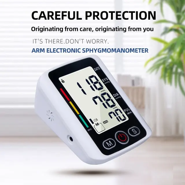 Fully Automatic Digital Blood Pressure Monitor – view 3