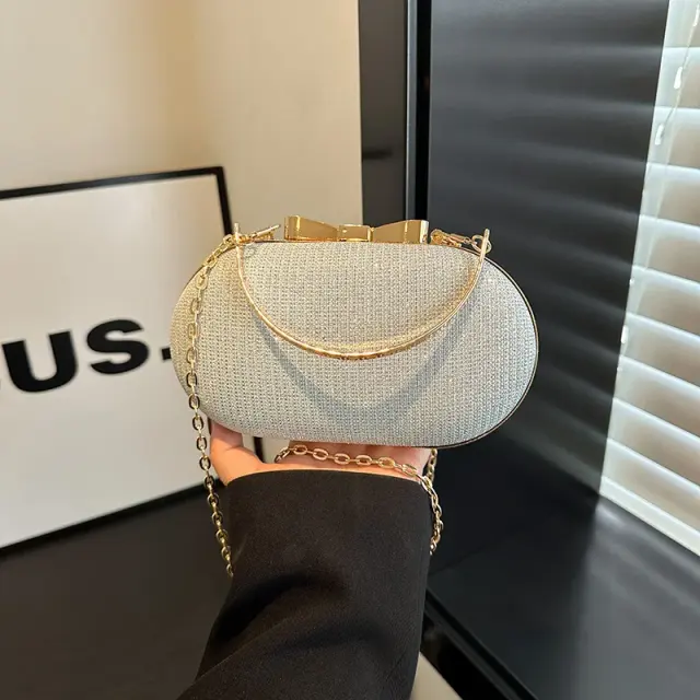 Round Ball Evening Bag with Chain – view 4