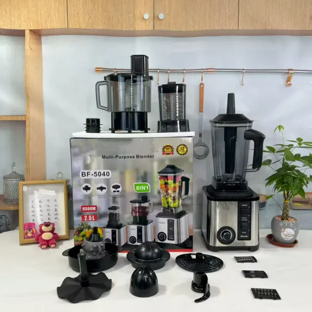 Silver Crest 8-in-1 Electric Food Processor & Blender