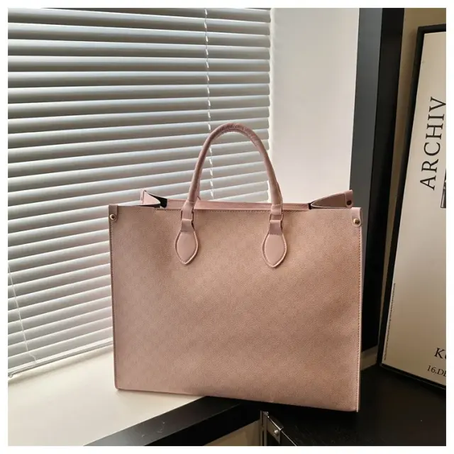 Elegant Vintage PU Shoulder Tote – view 4