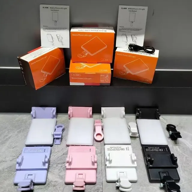 Clip-On Rechargeable LED Phone Fill Light