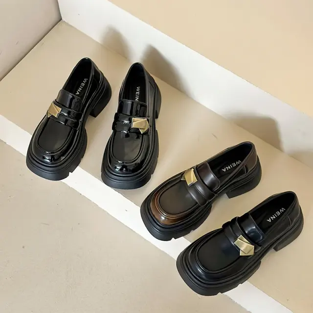 Women's Soft-Sole Platform Loafers