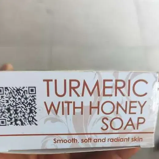 Turmeric Honey Solid Bar Soap with Kojic Acid – view 3