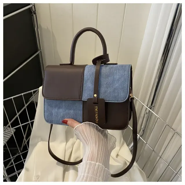 Classic PU Leather Shoulder Bag – view 5