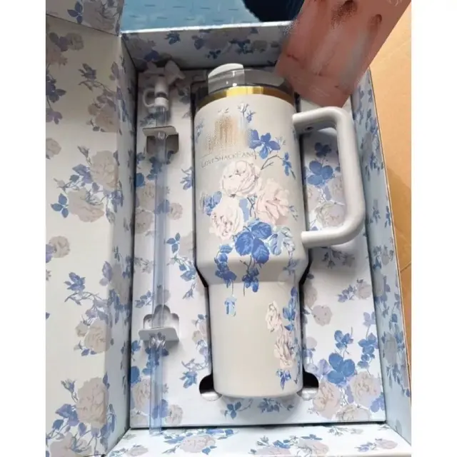 Floral Stanley Cup Tumbler – view 2