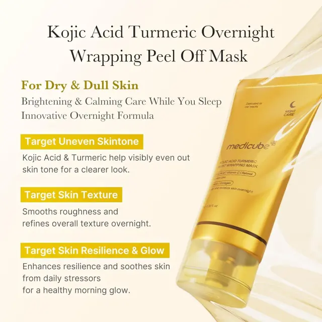 Medicube Kojic Acid Turmeric Wrapping Mask – view 2