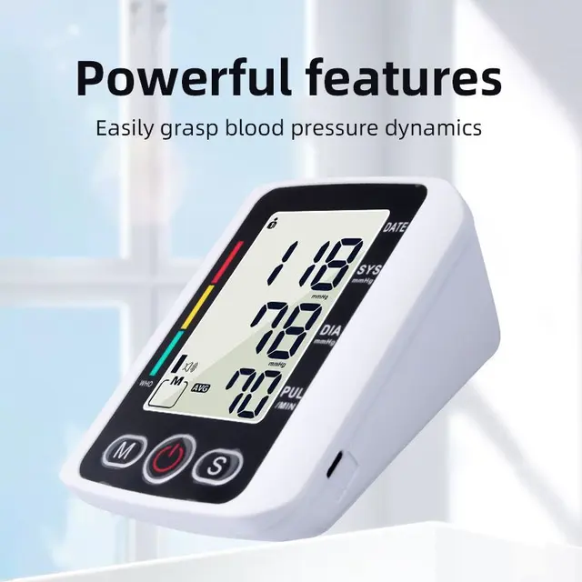 Fully Automatic Digital Blood Pressure Monitor – view 4