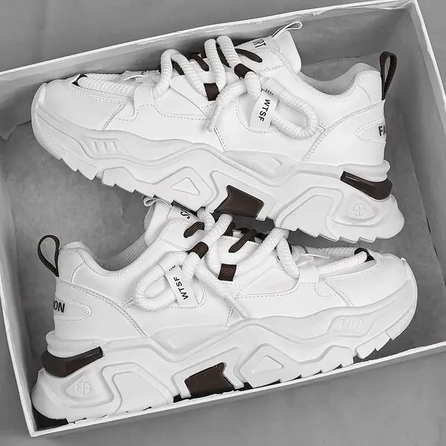 Breathable Height-Boosting Dad Sneakers