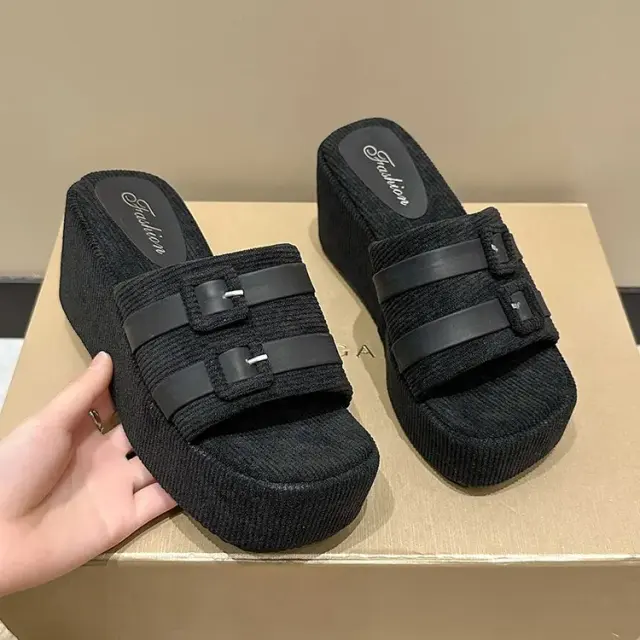 Platform Wedge Sandals – view 4