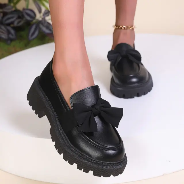 Comfort Heeled Loafers – view 4