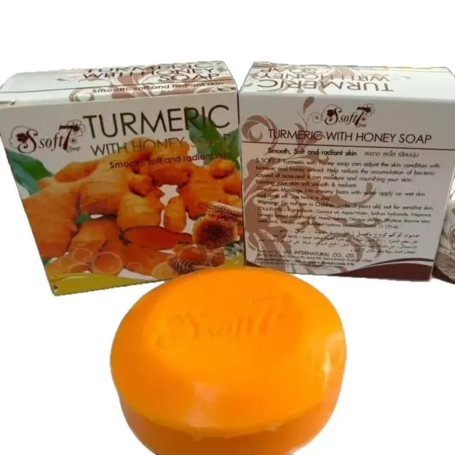 Turmeric Honey Solid Bar Soap with Kojic Acid