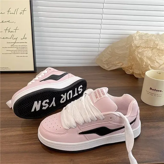 Retro Lightning-Sole Skate Sneakers – view 2