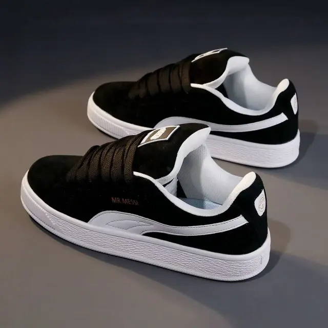 Men's Breathable Low-Top Platform Sneakers