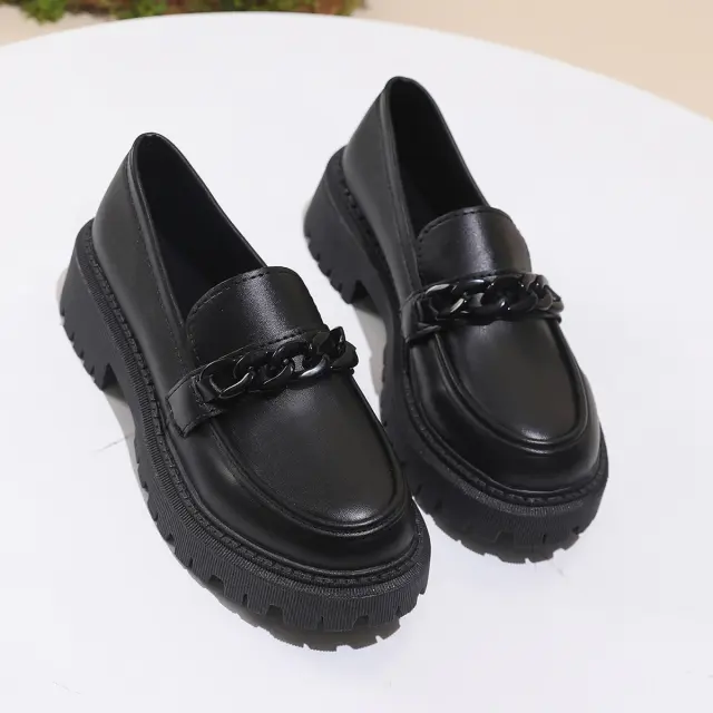 Comfort Heeled Loafers – view 5