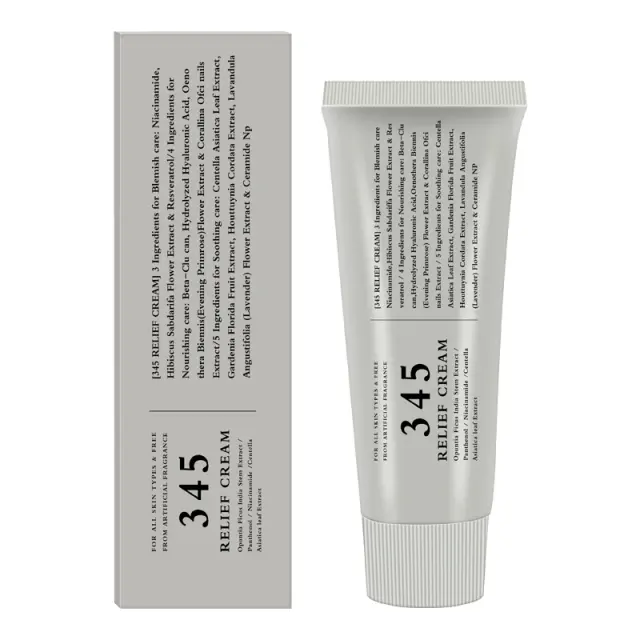 345 Relief Cream – Daily Face Moisturiser