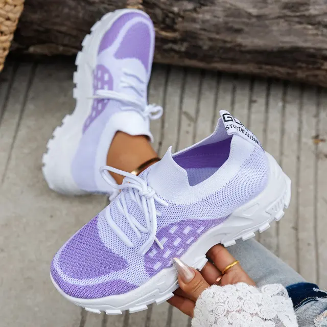 Women's Lightweight Platform Sneakers – view 6
