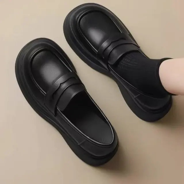 Classic Black Loafers
