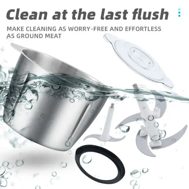 Food Processor Stainless Steel 5L – view 6